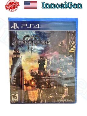 Square Enix Kingdom Hearts III PS4 Video Game Disney Sora New Factory Sealed